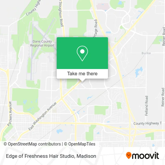 Mapa de Edge of Freshness Hair Studio