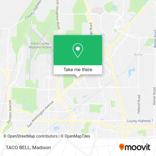 Mapa de TACO BELL