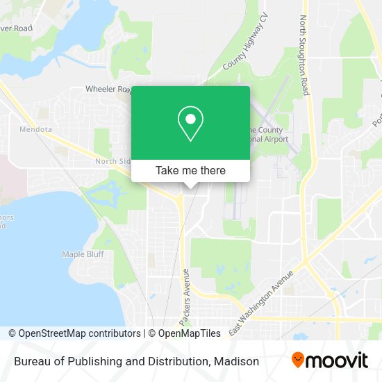 Mapa de Bureau of Publishing and Distribution