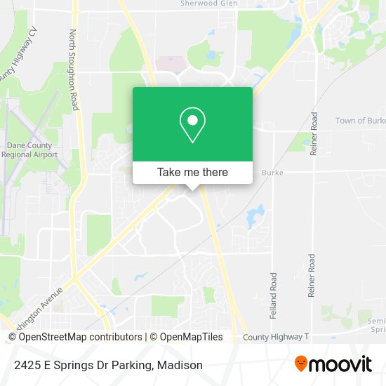 2425 E Springs Dr Parking map
