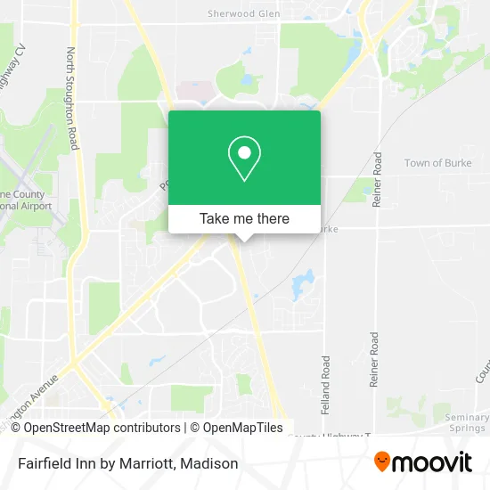 Mapa de Fairfield Inn by Marriott