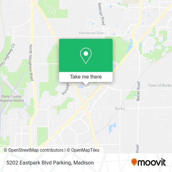 Mapa de 5202 Eastpark Blvd Parking