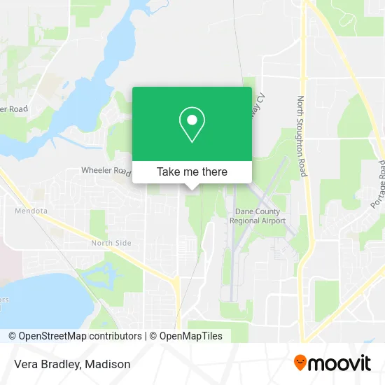 Vera Bradley map