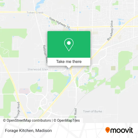 Mapa de Forage Kitchen