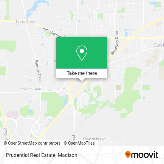 Prudential Real Estate map
