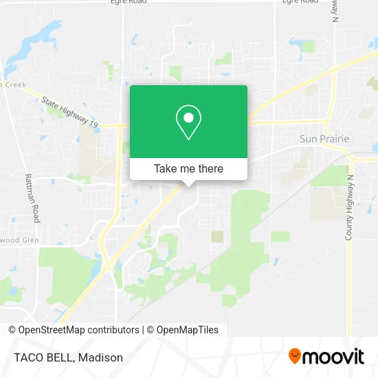 Mapa de TACO BELL