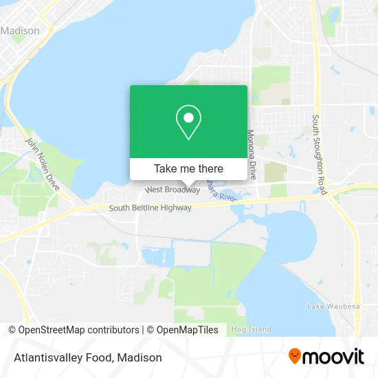 Atlantisvalley Food map