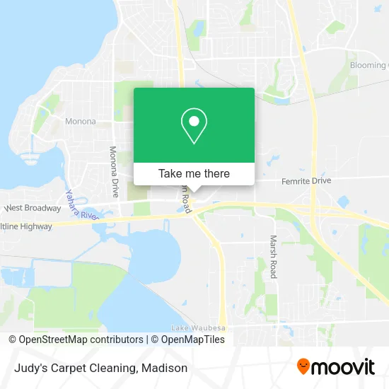 Judy's Carpet Cleaning map