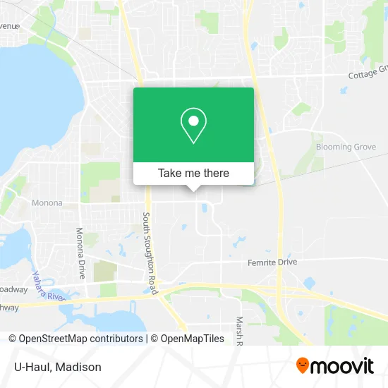 Mapa de U-Haul