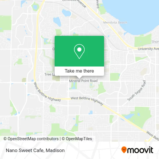 Nano Sweet Cafe map