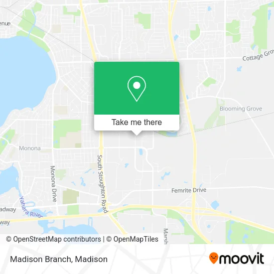 Mapa de Madison Branch