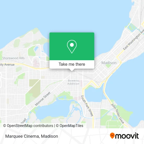 Marquee Cinema map