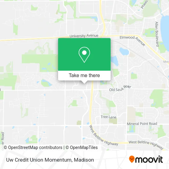 Uw Credit Union Momentum map