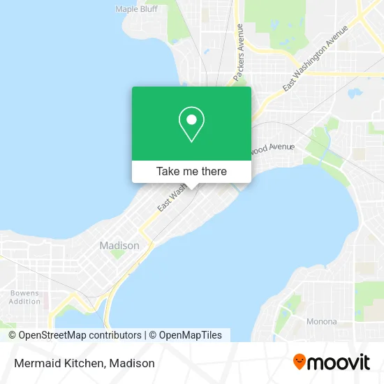 Mapa de Mermaid Kitchen