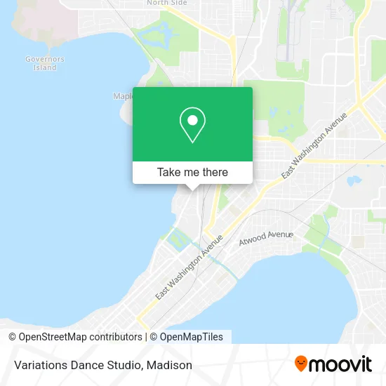 Variations Dance Studio map