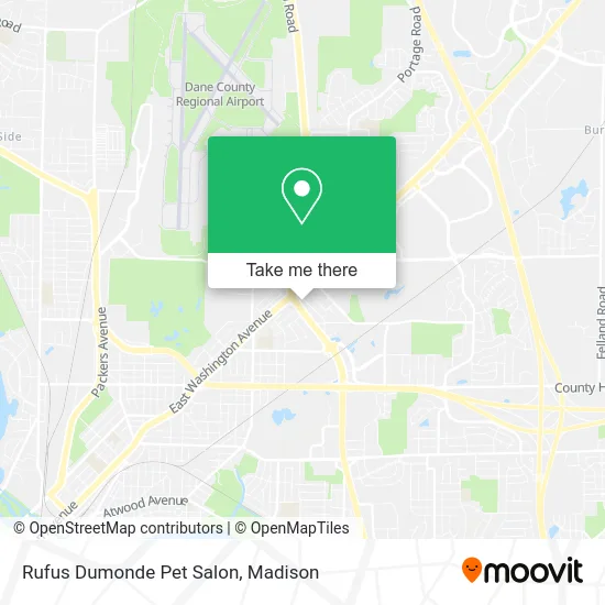 Rufus Dumonde Pet Salon map