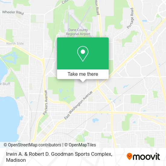 Irwin A. & Robert D. Goodman Sports Complex map
