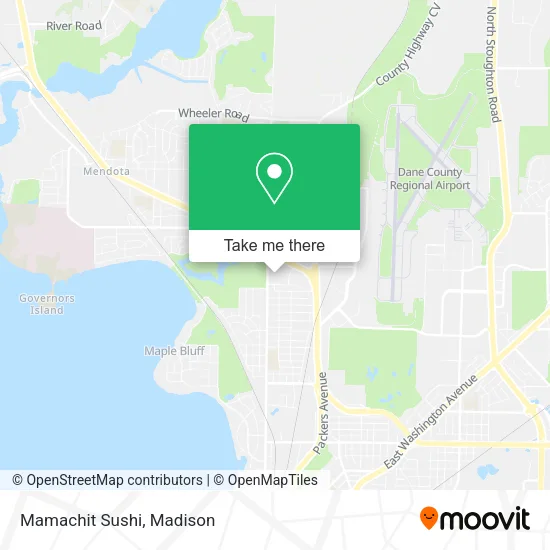 Mapa de Mamachit Sushi