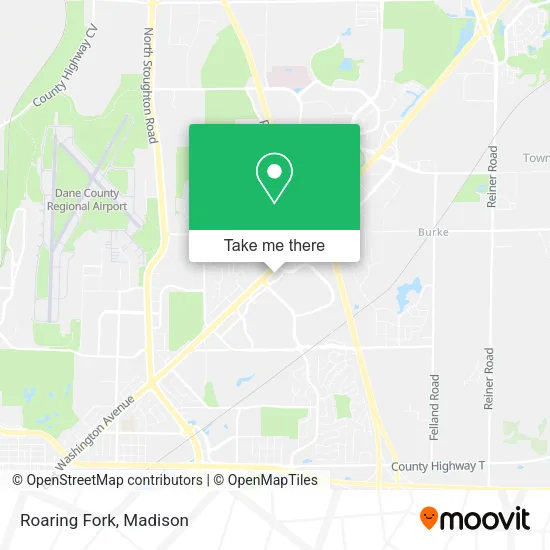 Mapa de Roaring Fork