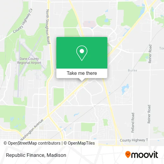 Mapa de Republic Finance