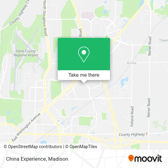 China Experience map