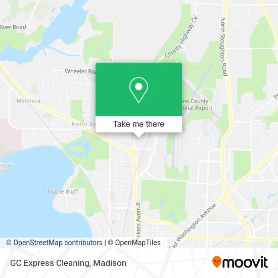 Mapa de GC Express Cleaning