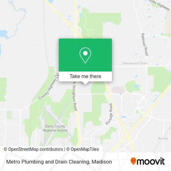 Metro Plumbing and Drain Cleaning map