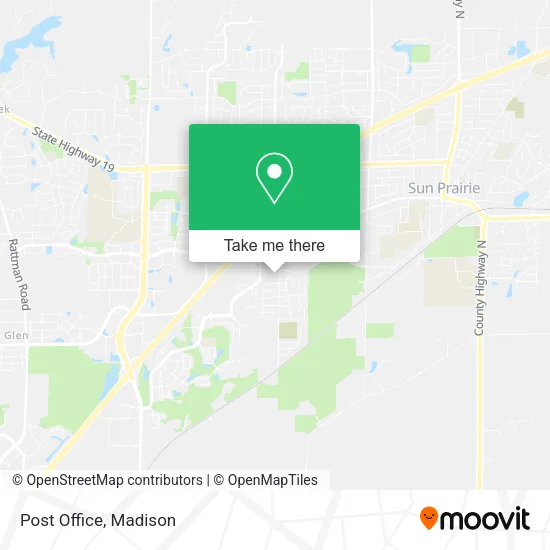 Mapa de Post Office