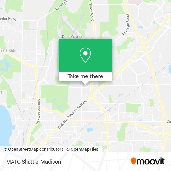 MATC Shuttle map