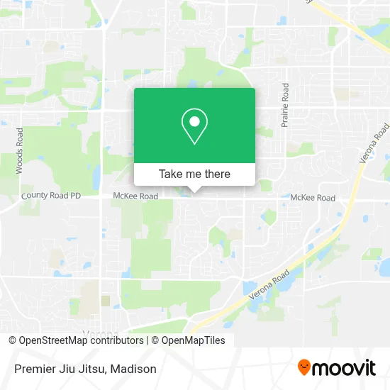 Premier Jiu Jitsu map