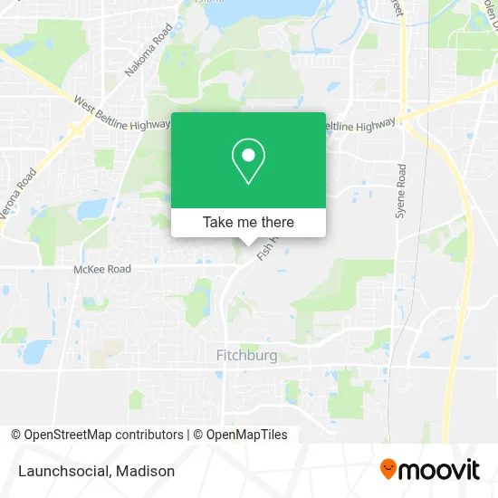 Launchsocial map