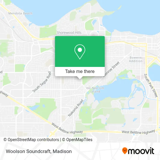 Woolson Soundcraft map