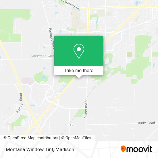 Montana Window Tint map