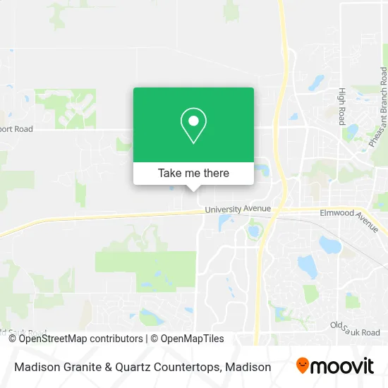 Madison Granite & Quartz Countertops map