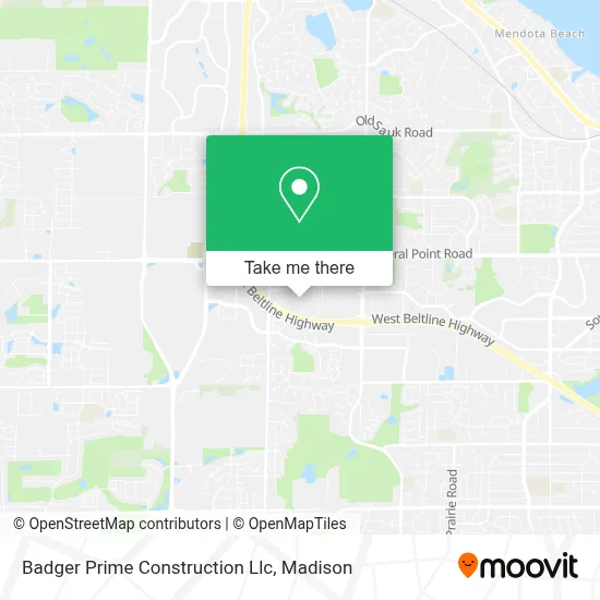 Badger Prime Construction Llc map