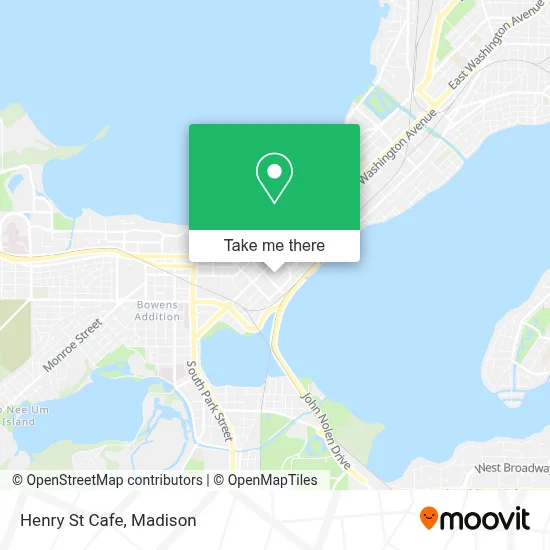 Henry St Cafe map