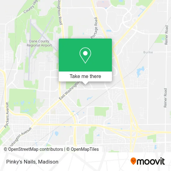 Pinky's Nails map