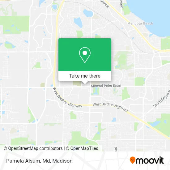 Pamela Alsum, Md map