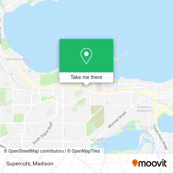 Supercuts map