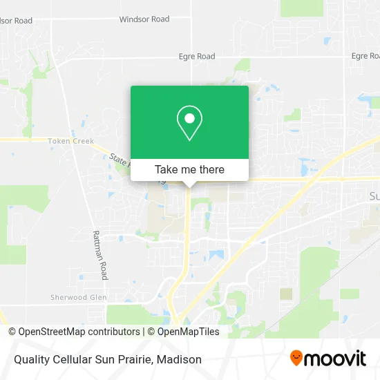 Quality Cellular Sun Prairie map