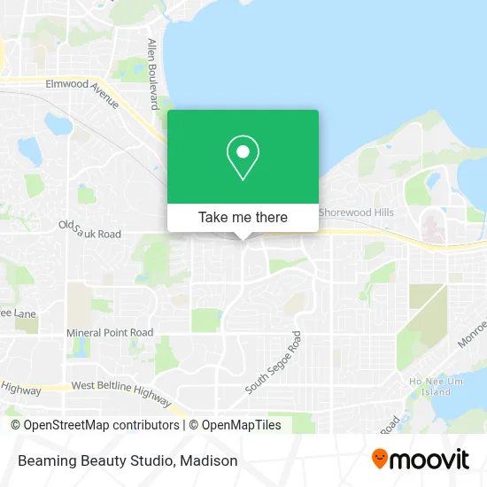 Beaming Beauty Studio map