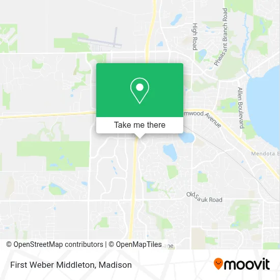 First Weber Middleton map