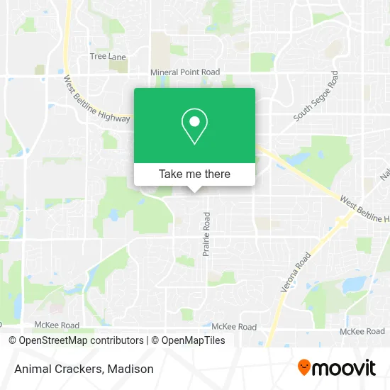 Animal Crackers map