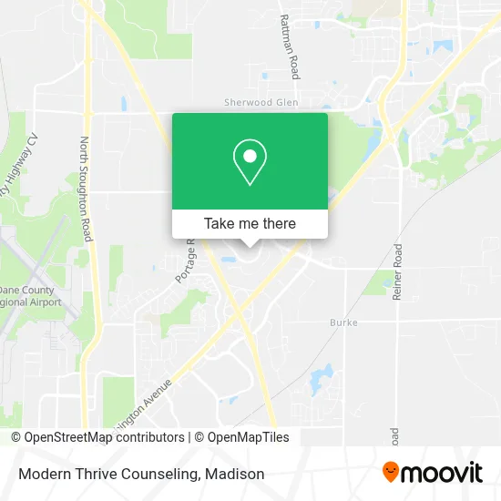 Modern Thrive Counseling map