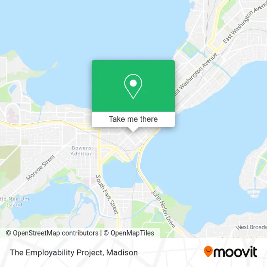 The Employability Project map