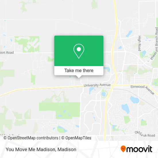 You Move Me Madison map