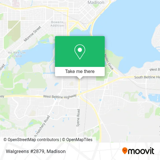 Walgreens #2879 map