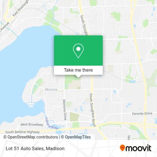 Lot 51 Auto Sales map