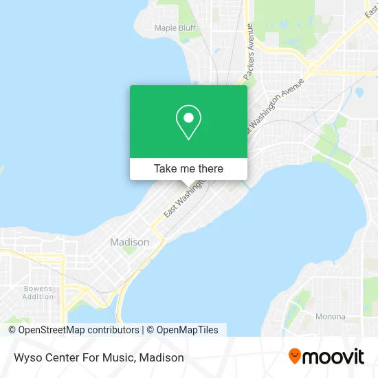 Wyso Center For Music map