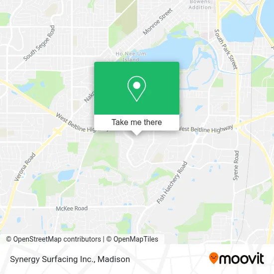Synergy Surfacing Inc. map